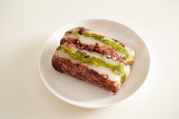 Korean sweet rice cake dessert
