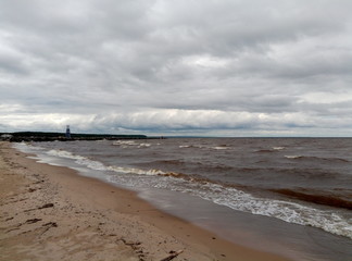 small waves at the beach