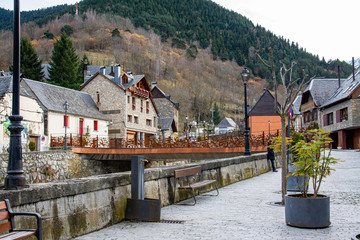 Vielha in Vall d'Aran, Catalonia (Spain).
