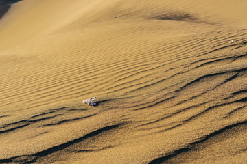 Visiting the valle de la luna in chile