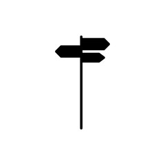 Road board icon. Way  sign symbol. Logo design element
