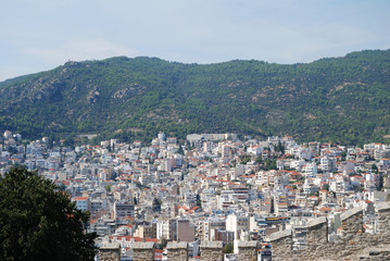 City of Kavala in Greece