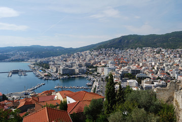 Fototapeta na wymiar City of Kavala in Greece