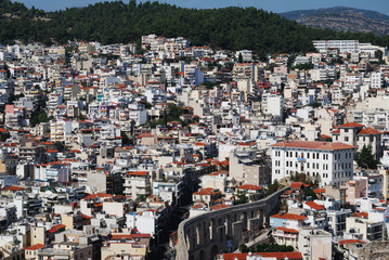 City of Kavala in Greece