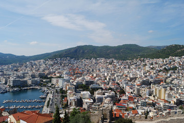 City of Kavala in Greece