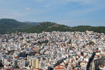 City of Kavala in Greece