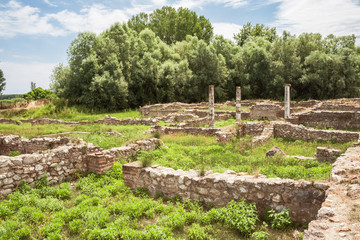 Fototapeta na wymiar Demeter sanctuary, Greece