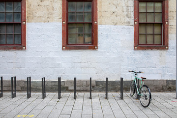 bicycle and windows