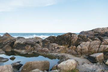 Beach in Santa Catarina, Brazil