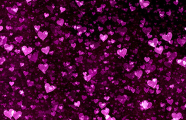 decorative love hearts