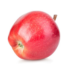 Red apple isolated on white background. With clipping path.
