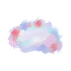 Realistic Colorful paint brush strokes in vector format.