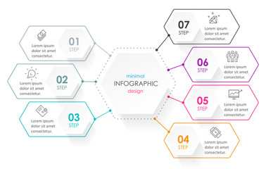 Vector infographic template