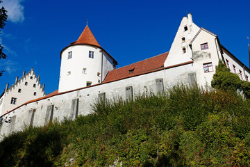 Füssen Hohes Schloss von hinten