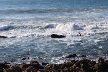 rocky and coastal beach