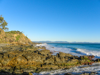 Fototapeta na wymiar Byron Bay in New South Wales Australia