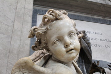 Naklejka premium Marble angel