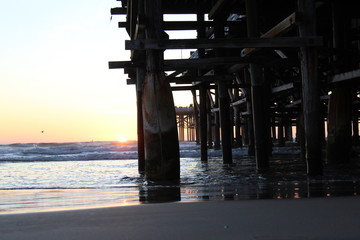 sunset pier