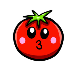 Cartoon Stylized Little Tomato