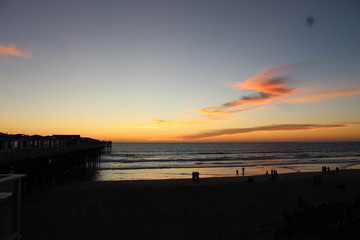 sunset pacific beach san diego