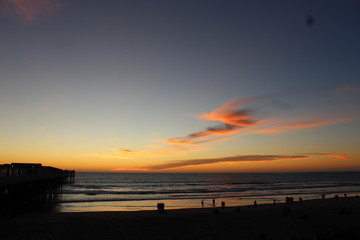 sunset pacific beach san diego