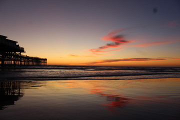 sunset pacific beach san diego