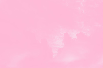 Pink sky background with cloud. Soft pastel abstract delicate pink color background
