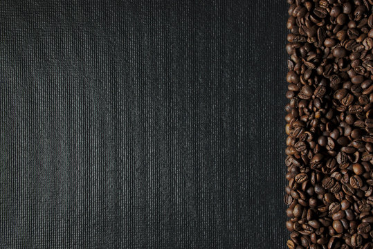 Fresh coffee texture, coffee background concept © Narayan
