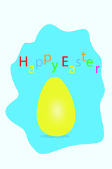 Easter eggs. Happy easter. Multi-colored Easter eggs. Easter background. Easter symbol Easter card. Easter Greetings. Banner. Illustration. Copy space