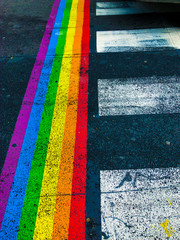 パリの横断歩道