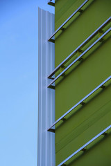 Unterkonstruktion einer modernen Fassade