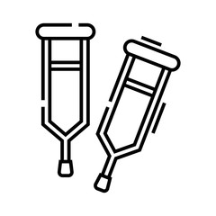 Injection tools line icon, concept sign, outline vector illustration, linear symbol.