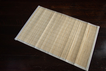 Decorative bamboo plate holder