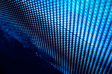 Fototapeta premium CloseUp LED blurred screen. LED soft focus background. abstract background ideal for design.