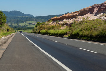 Beautiful roads. Beautiful road in a beautiful sunny day. 