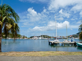 Fototapeta na wymiar St. George's in Grenada - GND