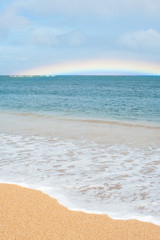 Uakoko, Low-lying rainbow over the sea