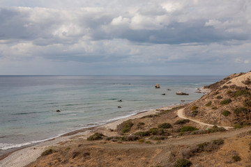 Fototapeta na wymiar Küstenlandschaft, Südwesten , Zypern