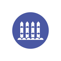 fence wooden farm block style