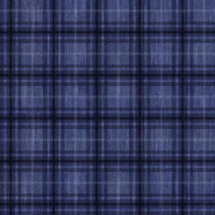 seamless pattern background of blue denim texture, can be tiled
