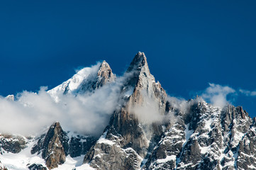 Aiguille Verte Les Dru, near Chamonix