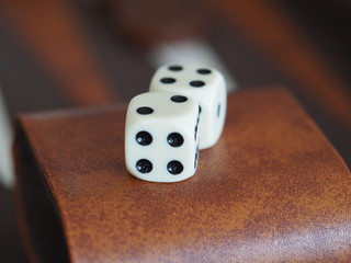 Pair of Dice Four and Two