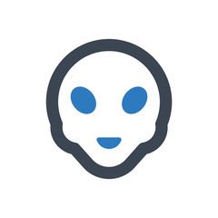 Fototapeta premium Alien Icon