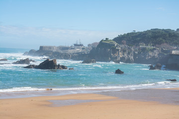 Santander city, Cantabria, Spain. Cantabrian Sea.