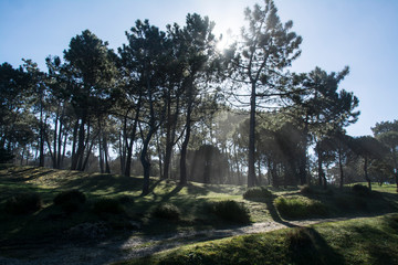 Santander city, Cantabria, Spain. Cantabrian Sea.