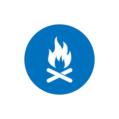 fire icon, bonfire  icon