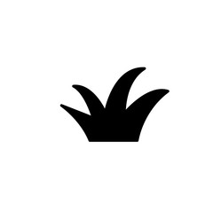 Vector illustration, grass icon design