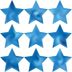 Set of pentagram chromatic backgrounds.