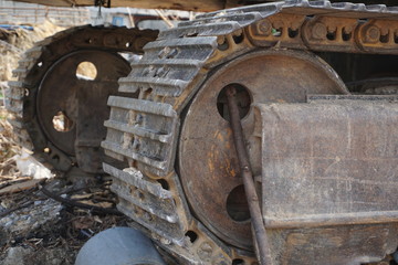 old mechanism of gears