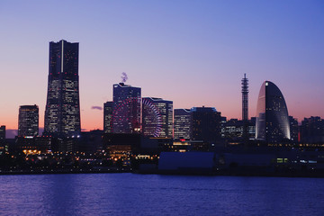 Fototapeta premium Sceneria Jokohamy